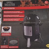 GRILLMEISTER Barbecue affumicatore a carbonella, Ø