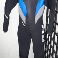 SEAC SUB Seaclub Zip Lady muta monopezzo mm.5