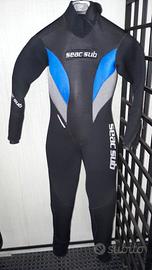 SEAC SUB Seaclub Zip Lady muta monopezzo mm.5