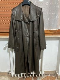 Trench in vera pelle morbidissima da donna