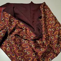 sciarpa da uomo double face lana e seta