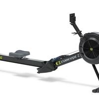 Row concept 2, skierg, assault bike pro