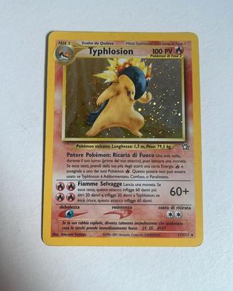 Carta Pokémon Typhlosion Holo 17/111