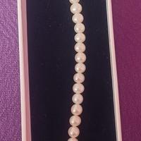 Bracciale perle e oro giallo 750 