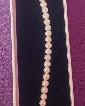 Bracciale perle e oro giallo 750 