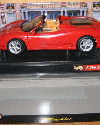 032 - 1/18 - MATTEL HOT WHEELS FERRARI F360 SPIDER