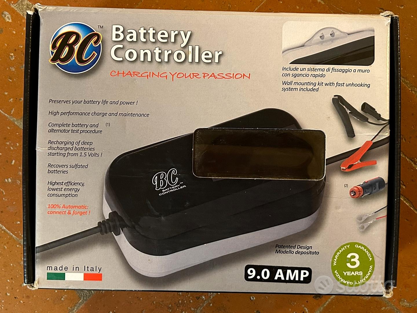 BC BATTERY CONTROLLER : Adattatore magnetico rapido BC per