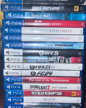 Giochi PS4 e PS5 originali - Solo ritiro a mano