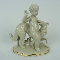 Putto in porcellana