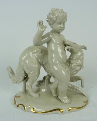 Putto in porcellana