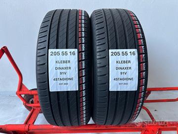2 gomme 205 55 16 KLEBER ESTIVE
