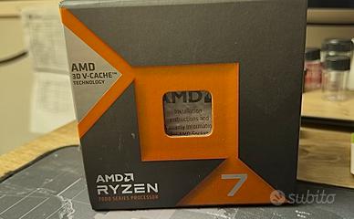 Ryzen 7 7800x3d comprensivo di scatola originale