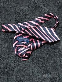 Cravatta rosa e blu Giorgio Mariani