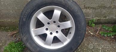 4 cerchi raggio 18  in lega mitsubischi 