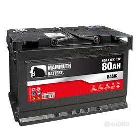 Batteria auto 80a
