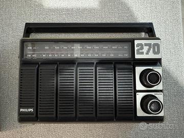 Radio philips vintage 270 con scatola