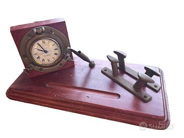 Ororologio nautico da scrivania