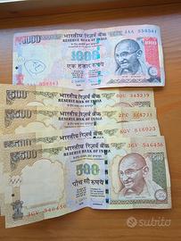 rupie indiane non più in commercio 