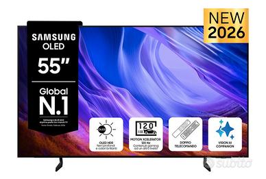 Tv Oled 55’ Samsung 4K 2026 imballato