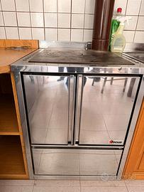 Stufa economica a legna