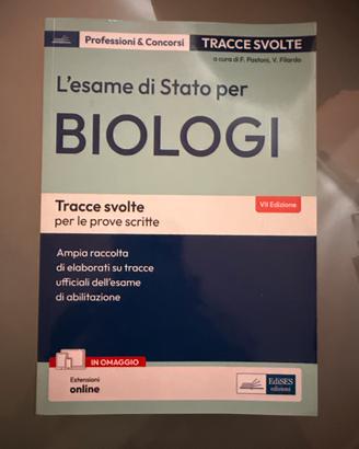 Esame di Stato per Biologi- Tracce svolte- VII Edi
