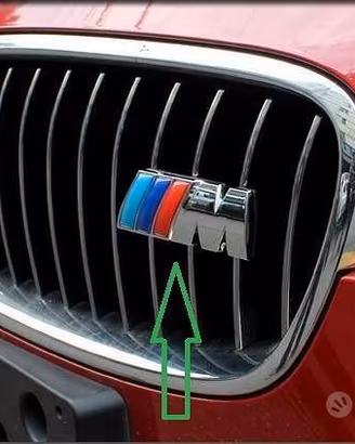 Emblema fregio Bmw Msport griglia anteriore