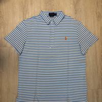 Polo Ralph Lauren a righe - logo arancione - L