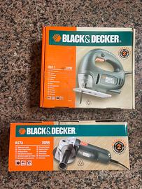 Seghetto alternativo e smerigliatrice angolare