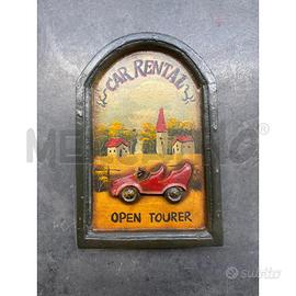 CASSETTA PORTACHIAVI CAR RENTAL OPEN TOURER