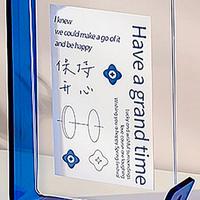 Cornice fotografica blu NUOVA