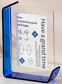 Cornice fotografica blu NUOVA