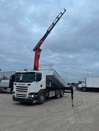 Scania G450 Euro 6 Gru + Ribaltabile da 5,3 mt