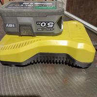 Batteria e caricabatteria Ryobi