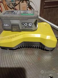 Batteria e caricabatteria Ryobi