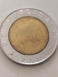 Moneta 500 lire Polizia di Stato 1947-1997