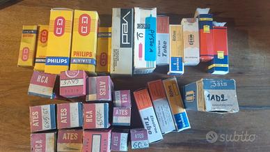 Valvole vintage radio tv