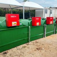 CISTERNA SERBATOIO GASOLIO 5000 LITRI