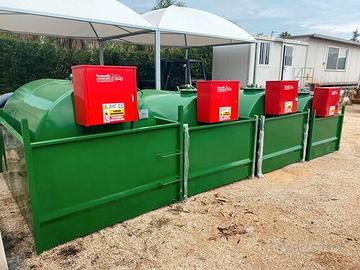 CISTERNA SERBATOIO GASOLIO 5000 LITRI