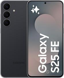 SAMSUNG Galaxy S25 FE 256GB Nero Sigillato