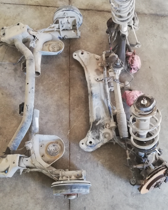 Ponte e chassis Fiat panda natural power