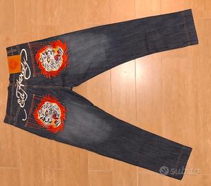 Jeans Ed Hardy 36x34 (embroided) 