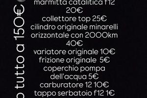 smembro minarelli orizzontale 