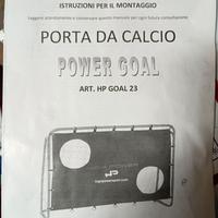 Porta da calcio  180x120