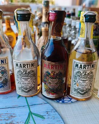 liquori mignon Martini & Rossi vermouth assortiti 