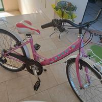 biciclette da bambina/o usate in acciaio 