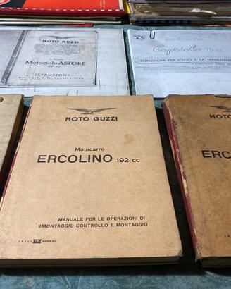 COLLEZIONE MANUALI MOTO GUZZI