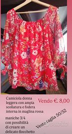 Camiciola donna