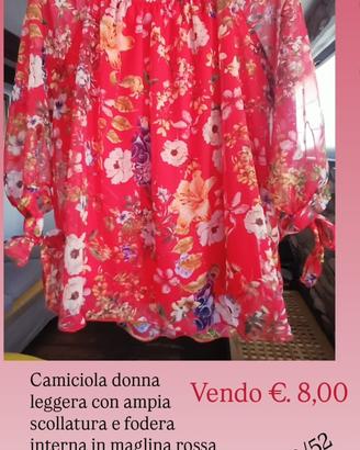 Camiciola donna