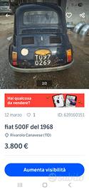 fiat 500 F epoca