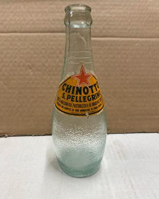 Bottiglia vintage di Chinotto San Pellegrino 1958